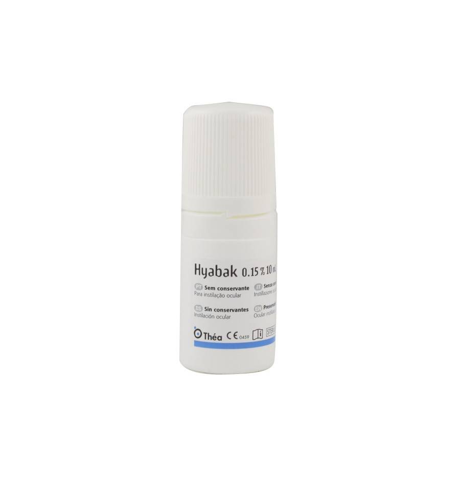 Hyabak Solucion Hidratante Lentes De Contacto 10 ml
